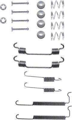 HELLA PAGID 8DZ 355 200-241 Accessory Kit, brake shoes