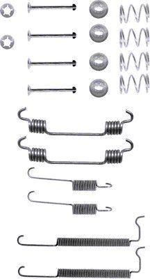 HELLA PAGID 8DZ 355 200-251 Accessory Kit, brake shoes