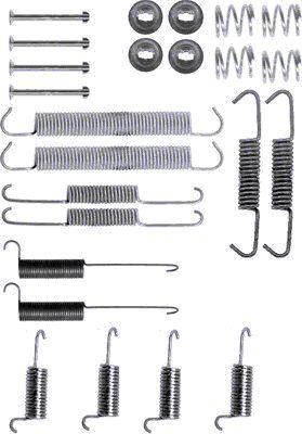 Accessory Kit, brake shoes HELLA PAGID 8DZ 355 200-261