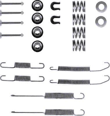 HELLA PAGID 8DZ 355 200-271 Accessory Kit, brake shoes