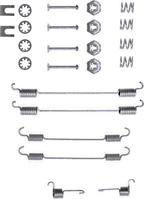 HELLA PAGID 8DZ 355 200-371 Accessory Kit, brake shoes