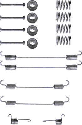 HELLA PAGID 8DZ 355 200-381 Accessory Kit, brake shoes