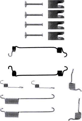 Accessory Kit, brake shoes HELLA PAGID 8DZ 355 200-391