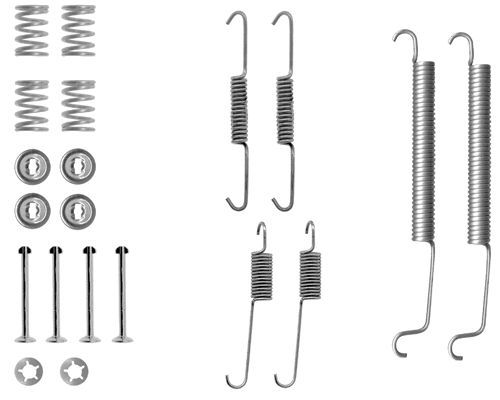 HELLA PAGID 8DZ 355 200-431 Accessory Kit, brake shoes