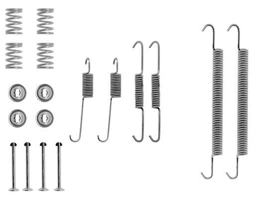 HELLA PAGID 8DZ 355 200-441 Accessory Kit, brake shoes