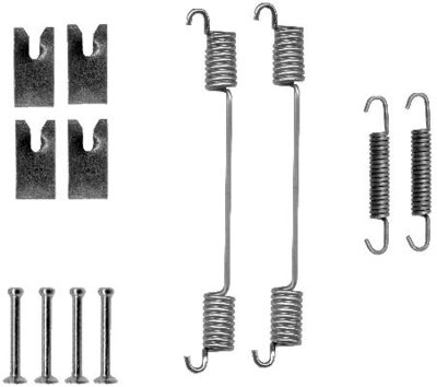 Accessory Kit, brake shoes HELLA PAGID 8DZ 355 200-751