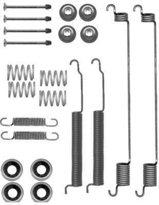 HELLA PAGID 8DZ 355 200-781 Accessory Kit, brake shoes