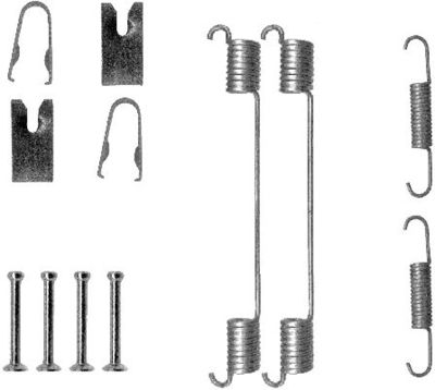 Accessory Kit, brake shoes HELLA PAGID 8DZ 355 200-871