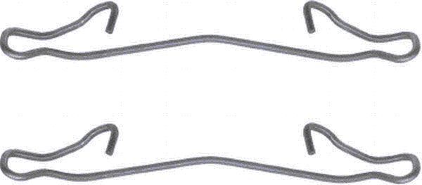 HELLA PAGID 8DZ 355 201-161 Accessory Kit, brake caliper