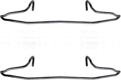 Accessory Kit, brake caliper HELLA PAGID 8DZ 355 201-171