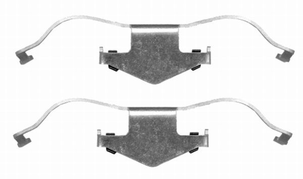 HELLA PAGID 8DZ 355 201-521 Accessory Kit, brake caliper