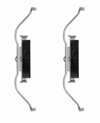 Accessory Kit, brake caliper HELLA PAGID 8DZ 355 201-531