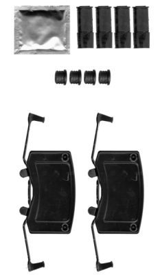 Accessory Kit, brake caliper HELLA PAGID 8DZ 355 201-541