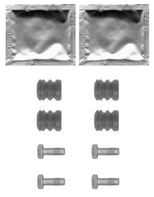 Guide Sleeve, brake caliper HELLA PAGID 8DZ 355 201-581