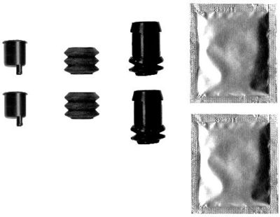 Guide Sleeve, brake caliper HELLA PAGID 8DZ 355 201-611