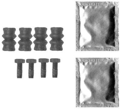 Guide Sleeve, brake caliper HELLA PAGID 8DZ 355 201-621