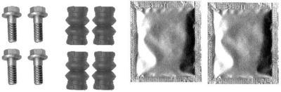 Guide Sleeve, brake caliper HELLA PAGID 8DZ 355 201-641