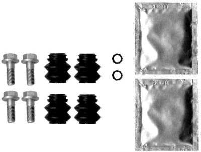 Guide Sleeve, brake caliper HELLA PAGID 8DZ 355 201-671