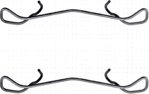 HELLA PAGID 8DZ 355 201-681 Accessory Kit, brake caliper
