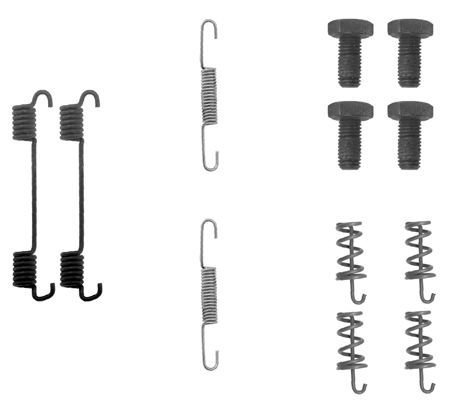 HELLA PAGID 8DZ 355 201-701 Accessory Kit, parking brake shoes