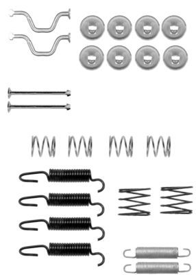 HELLA PAGID 8DZ 355 201-821 Accessory Kit, parking brake shoes