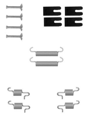 HELLA PAGID 8DZ 355 201-891 Accessory Kit, parking brake shoes