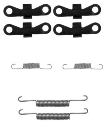 Accessory Kit, parking brake shoes HELLA PAGID 8DZ 355 201-941