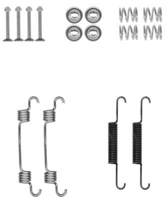 HELLA PAGID 8DZ 355 202-001 Accessory Kit, parking brake shoes