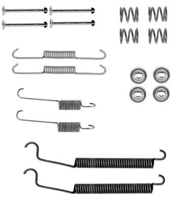 HELLA PAGID 8DZ 355 202-091 Accessory Kit, brake shoes