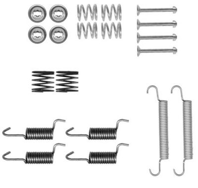 Accessory Kit, parking brake shoes HELLA PAGID 8DZ 355 202-141