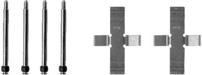 Accessory Kit, disc brake pad HELLA PAGID 8DZ 355 202-161