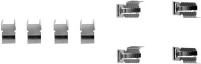 Accessory Kit, disc brake pad HELLA PAGID 8DZ 355 202-211