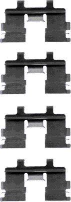 HELLA PAGID 8DZ 355 202-231 Accessory Kit, disc brake pad