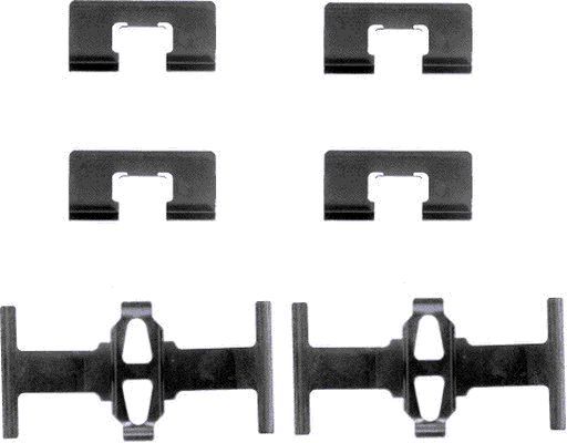 HELLA PAGID 8DZ 355 202-271 Accessory Kit, disc brake pad