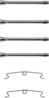 HELLA PAGID 8DZ 355 202-311 Accessory Kit, disc brake pad