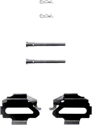 HELLA PAGID 8DZ 355 202-461 Accessory Kit, disc brake pad