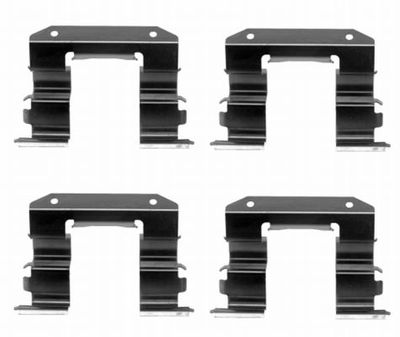Accessory Kit, disc brake pad HELLA PAGID 8DZ 355 202-511