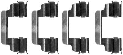 Accessory Kit, disc brake pad HELLA PAGID 8DZ 355 202-711