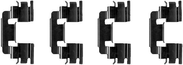 HELLA PAGID 8DZ 355 202-811 Accessory Kit, disc brake pad