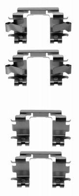 HELLA PAGID 8DZ 355 202-831 Accessory Kit, disc brake pad