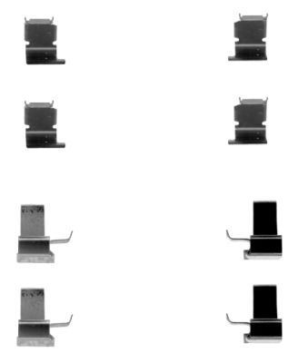 Accessory Kit, disc brake pad HELLA PAGID 8DZ 355 202-871
