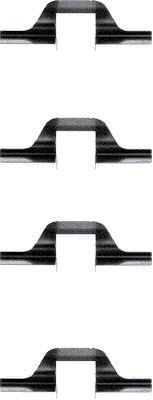 HELLA PAGID 8DZ 355 202-881 Accessory Kit, disc brake pad