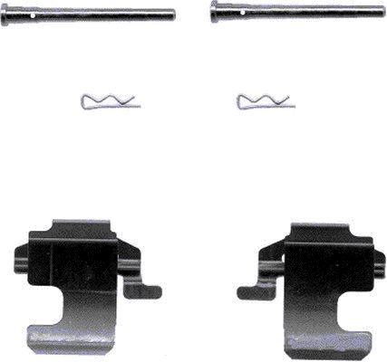 HELLA PAGID 8DZ 355 202-961 Accessory Kit, disc brake pad