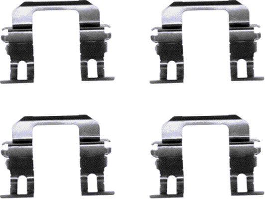 HELLA PAGID 8DZ 355 202-981 Accessory Kit, disc brake pad