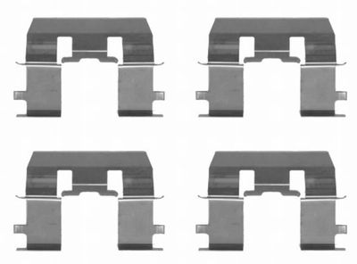 Accessory Kit, disc brake pad HELLA PAGID 8DZ 355 203-021