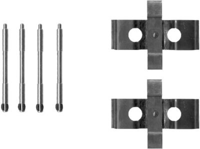 Accessory Kit, disc brake pad HELLA PAGID 8DZ 355 203-051