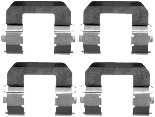 HELLA PAGID 8DZ 355 203-091 Accessory Kit, disc brake pad