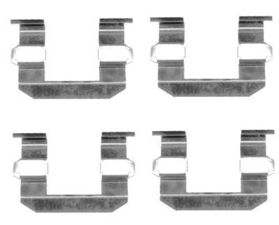 Accessory Kit, disc brake pad HELLA PAGID 8DZ 355 203-131