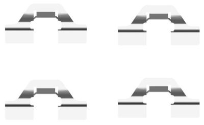 Accessory Kit, disc brake pad HELLA PAGID 8DZ 355 203-231