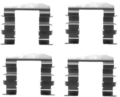 Accessory Kit, disc brake pad HELLA PAGID 8DZ 355 203-261